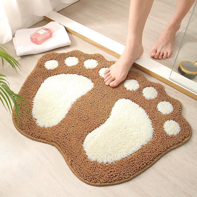 Cute Floor Mat Door Mat Entrance Bedroom Absorbent Mat Household Bathroom Anti Slip Mat Bathroom Door Mat