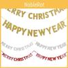 Helles und farbenfrohes Frohe Weihnachten Happy New Year Banner Hängedekor