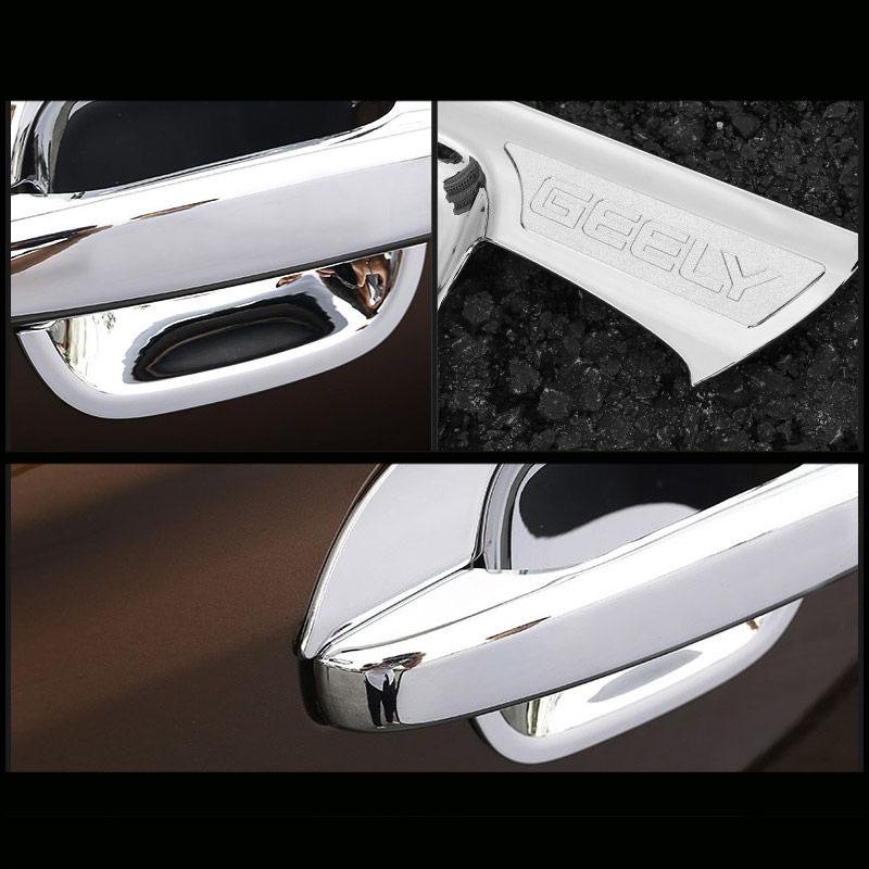 Car Door Handle Bowl Trim Cover Protect for Geely Boyue Pro Azkarra 2019 2020 2021