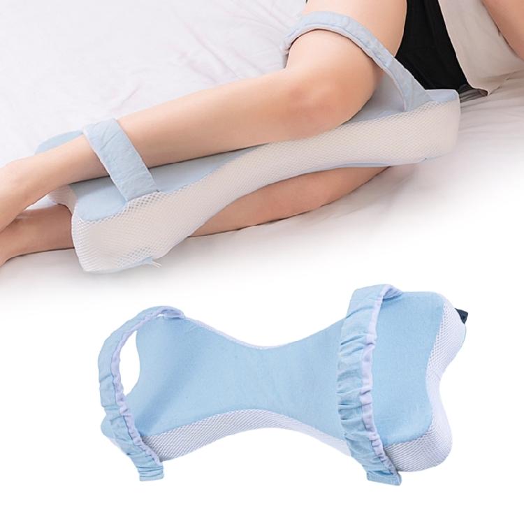 Ergonomic Leg Spacer Pillow For Side Sleepers Pressure Relief Memory Foam Removable Washable Cover
