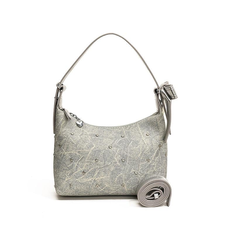Underarm Bag - Women's Summer Commuting Shoulder Bag with A Crossbody Strap, Tote Style