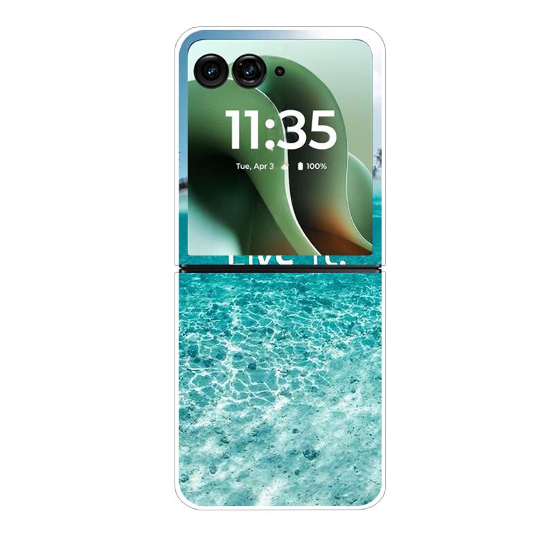 For Motorola moto razr ultra 2025 Case Hard PC Phone Back Cover for Moto Razr 60 Ultra Cases Transparent Funda Shell Fundas