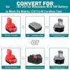 DM18PA14/MT18PA14 battery adapter for Dewalt/Makita/Milwaukee18V/20V Li-ion batteries to12V/14.4V NiMH batteries for power tools