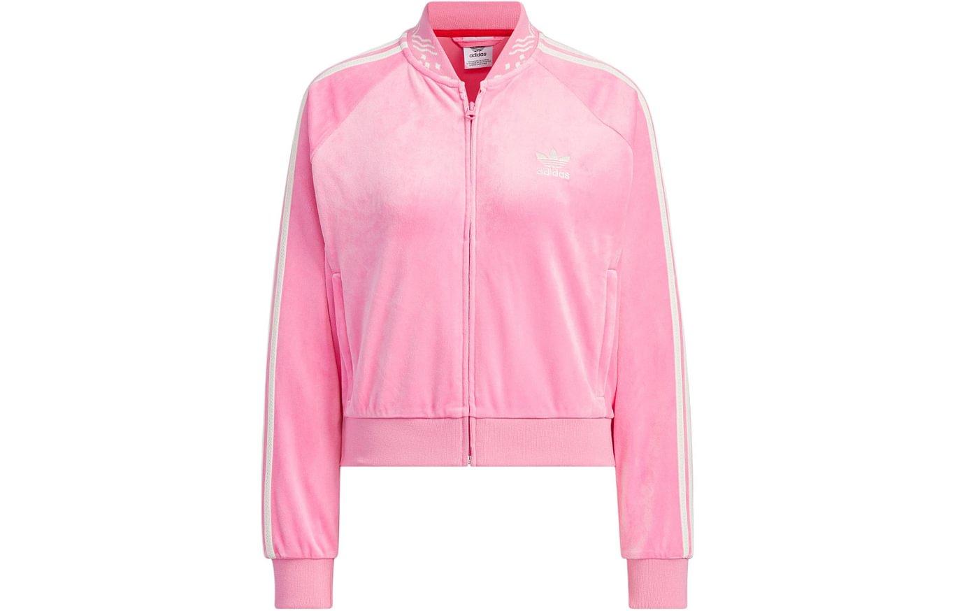 Adidas Originals x FEIFEI RUAN VELOUR SSTFEIFEI RUAN Jackets Women s Pink IX4223 XXS