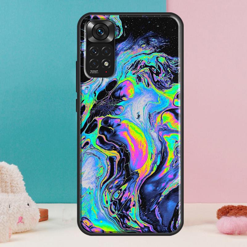 Psychedelic trippy abstract art Case For Xiaomi Redmi Note 14 13 Pro 12 11 9 10 9S 10S 11S 12S Redmi 14C 13C 10C 12C Cover