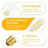 Pack de lâmpadas LED - NETTLIFE - T45 4W 2700K - Base E27 - Branco quente - Pack de 4