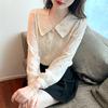 Women Blouses Shirts 2025 Spring Long Sleeve Women Blouse Shirt Turn Down Collar Chiffon Blouse Shirt Women Tops J598
