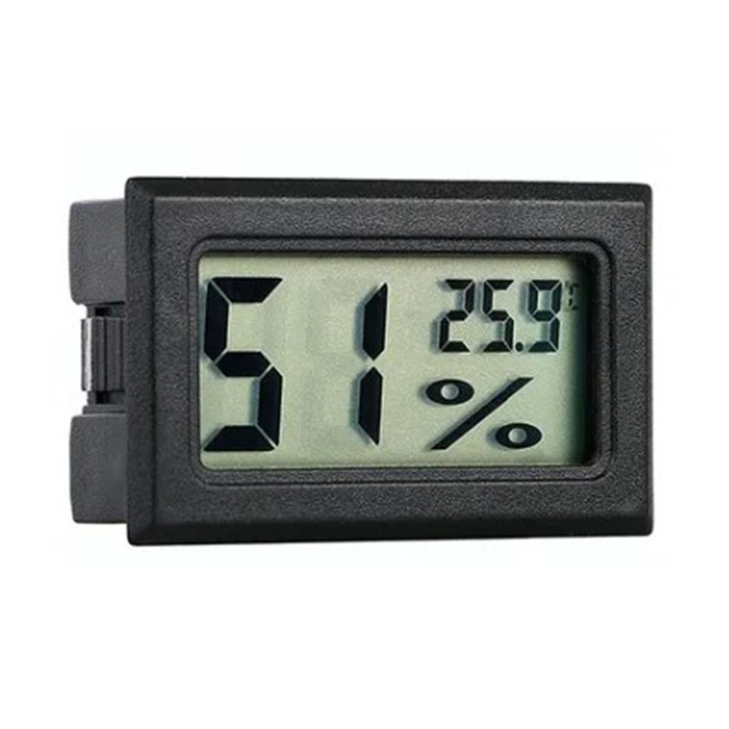 Digital Display Thermometer Black ABS Accurate Anti Impact Electronic Water Temperature Meter