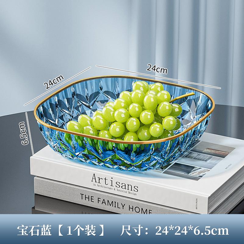 

Внутренняя сторона Легкая роскошь Фруктовая тарелка Питомец Прозрачный Ветер Чай Несколько Тарелка для еды Цветок Фруктовая корзина Ktv Фруктовая тарелка