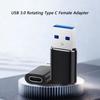 USB3.0 To Type C Adapter Highly Speed 5Gbps Data Transfer 3A Charging Metal Housing For Smartphones Tablets Laptops
