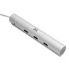 Hub USB - Woxter - PE26-142 - 7 Ports USB 3.0 - Aluminium - Protection contre les surtensions