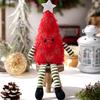 1PC Christmas Tree Doll Christmas Decorations Long Leg Cute Doll Ornament Kids Gifts Table Decoration New Year 4 Colors