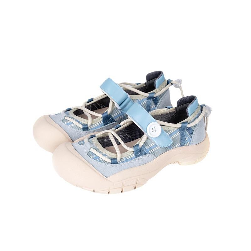 Sports and leisure women's shoes ugly cute shoes new sandals women's versatile retro platform sandals women's summer sandals