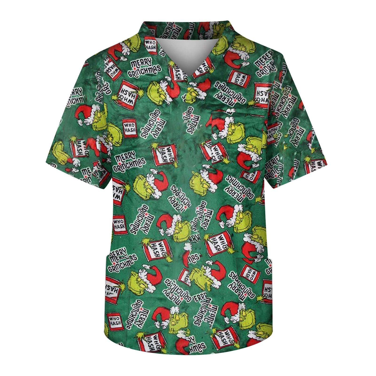 

Мужской топ с коротким рукавом, V-образным вырезом и принтом, нагрудным карманом L