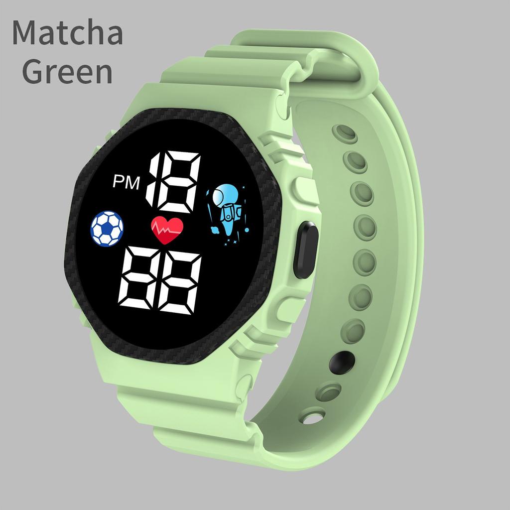 Children's Sports Watch Display Week Suitable For Outdoor Electronic Watch For Students