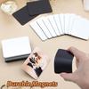 34 Pezzi Magneti Vuoti per Sublimazione Cucina Ufficio Magnete Personalizzato per Frigorifero Magneti per Frigorifero Vuoti per Sublimazione DIY