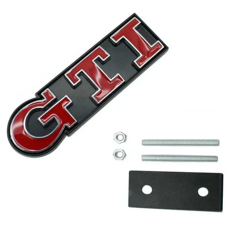 3D Metal Car Logo Front Grill Emblem Rear Trunk Badge Sticker For Volkswagen VW Golf 4 5 6 7 MK2 MK3 MK4 Mk5 MK6 Polo zf3