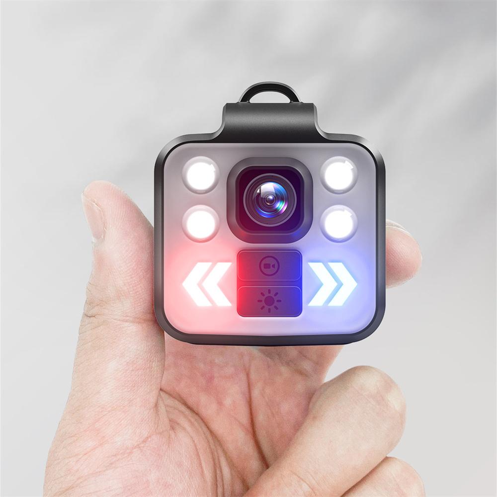 1080P with Audio and Video Recording, Mini Outdoor Sports Wireless Wearable Video Recorder, 3 LED Modes Flashlight HeadLamp Record Waterproof Cam