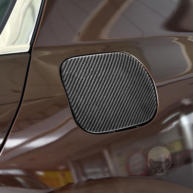 Real Carbon Fiber Car Accessories Fuel Gas Cap Decorative Panel Cover Soft Sticker For Honda Accord 9th Gen 2014 2015 2016 2017