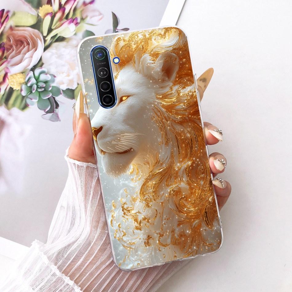 For Realme XT X2 X2Pro Cool Dragon Tiger Pattern Phone Case For RealmeX2 Pro X 2 XT Soft Silicone TPU Cases