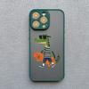 Kreatives Cartoon-Tier Krokodil Löwe Handyhülle Für iPhone 17 16 Pro Max 15 14 Pro Max Plus 11 12 13 Mini Pro Max Hülle Fundas