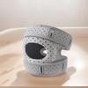 Patella Knee Brace Adjustable Open Patella Support Knee Support Wrap for Injuries Running Sports and Workouts
