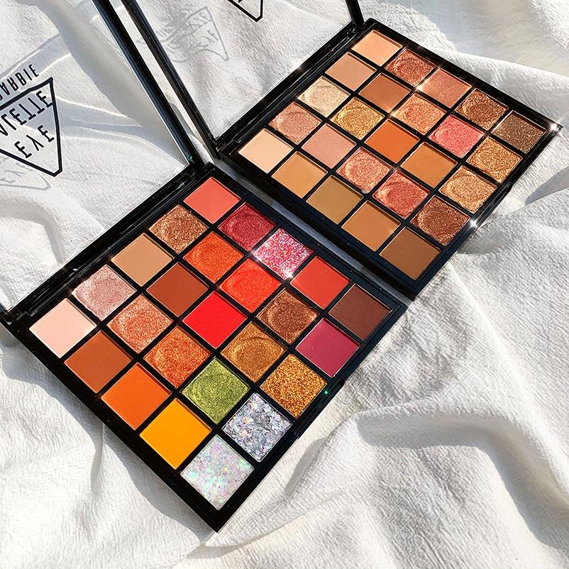 Ins 25 Color Eyeshadow Face Makeup Palette Dlouhotrvající oční stíny