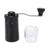 Manual Coffee Grinder Portable Hand Crank Coffee Mill 90ml Transparent Chamber 40  s   Settings Stainless Steel for Camping Travel