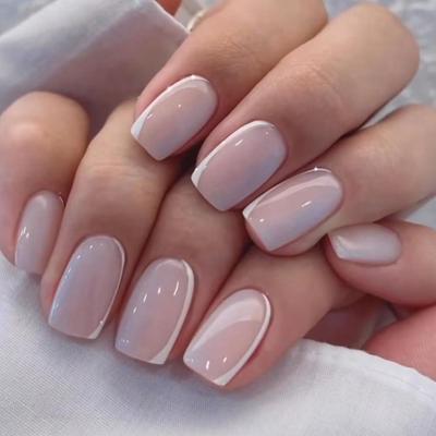 24Pcs Fake Nails DIY Manicure Tool Beautiful Perfect Fitting Wide Application Fake Nails Women Accessories