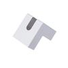 Modern L-shaped Tissue Box Desktop Decoration Plastic Kleenex Box Paper Box Desktop