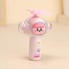 New USB Rechargeable Silent Handheld Cartoon Mini Fan for Kids and Students