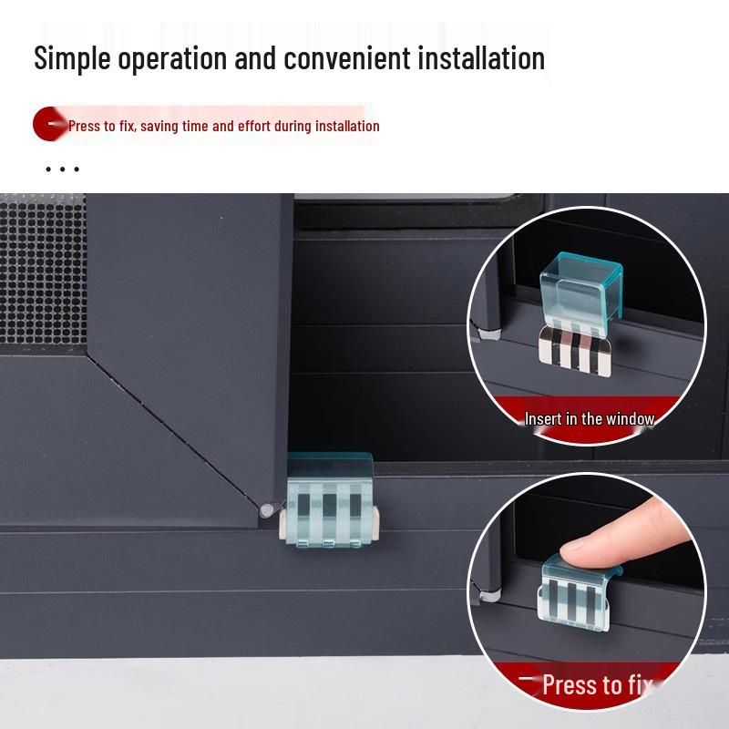 Fönsterlås för barnsäkerhet: Begränsare, Spärr, Fästspänne för Fönster och Skjutdörrar