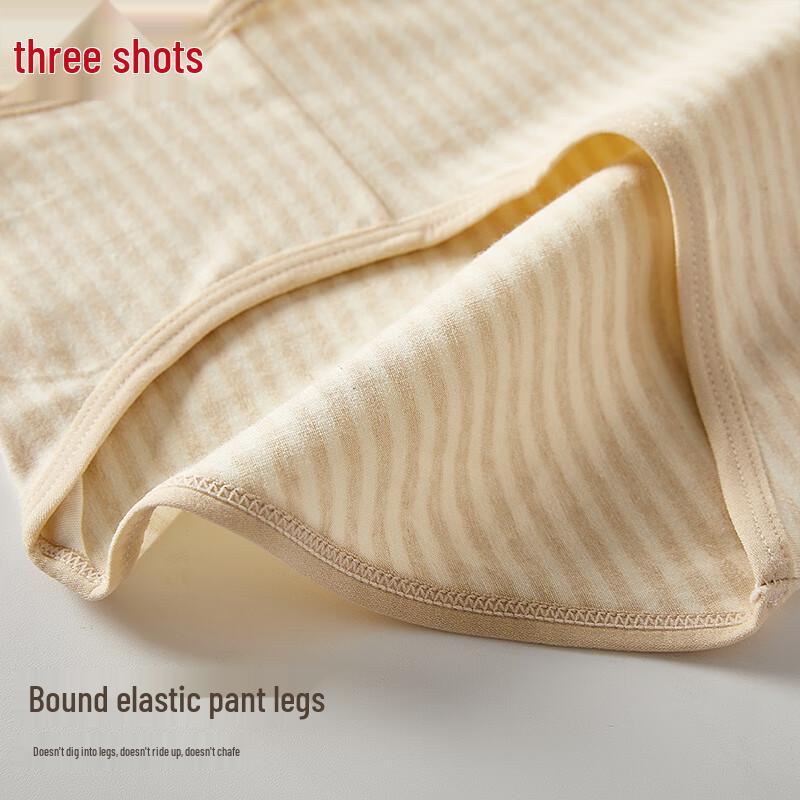 Sanqiang Women's Antibacterial High-Waist Briefs