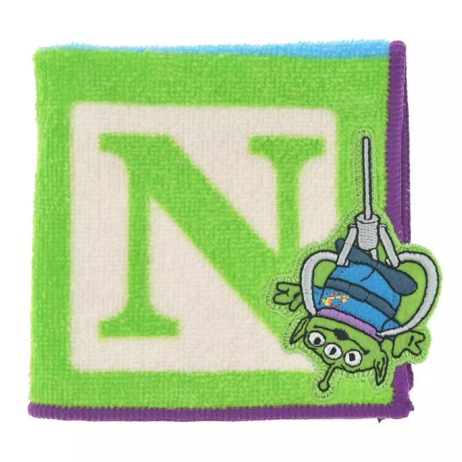 Disney Little Green Men Mini Towel Block ( TOYSTORY 30th ) Japan NEW