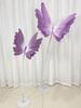 Large Pink Butterfly Art Set for Visual Merchandising, Window Decoration, Floral Display, and Hotel Landscaping