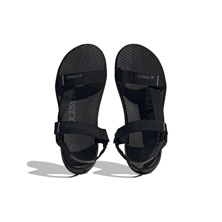 New Adidas Terrex Hydroterra Light Sandals Core Black Grey ID4273