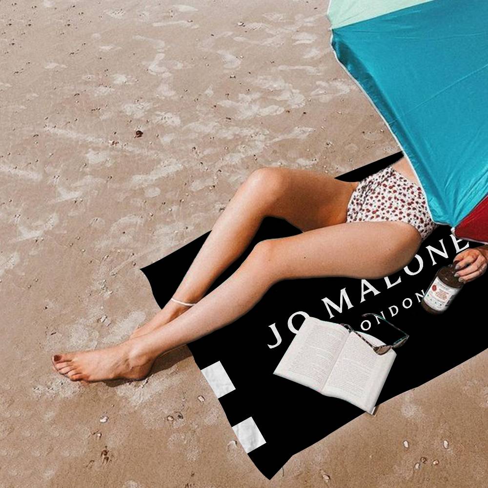 J-Jo M-Malone LOGO Fashion Anime Beach Swimming Towel Soft Absorbent Washcloth Children's Gifts For Kids Travel Camping Gym
