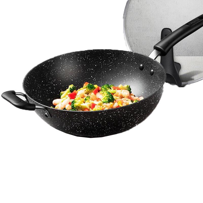 SUPOR 32cm 304 Stainless Steel Wok