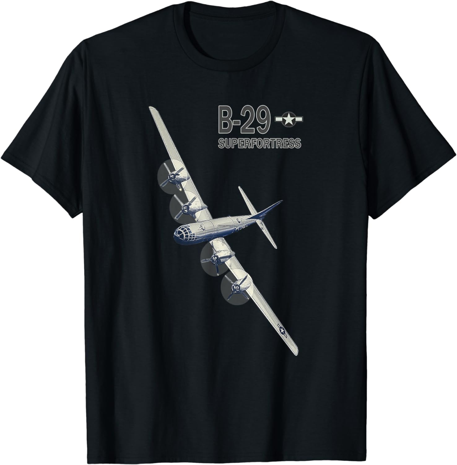 WW2 USAF B29 Superfortress Bomber Airplane TShirt 100 Cotton ONeck Summer Short Sleeve Casual Mens Tshirt Size S3XL S