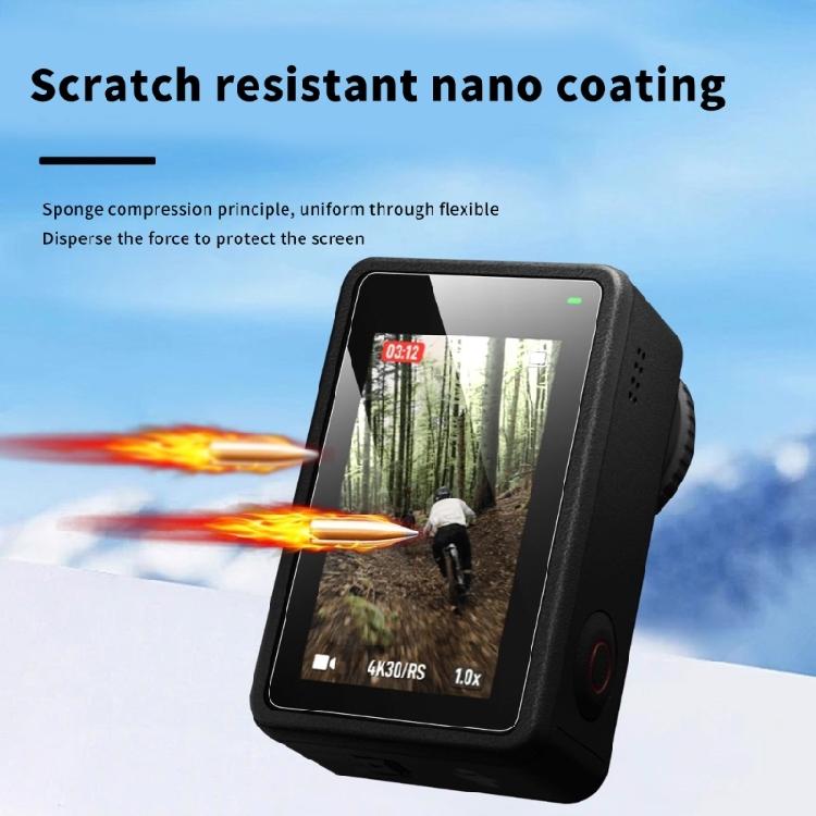 Tempered Glass Film Anti Scratch High Light Transmission Oil Prevention Screen Protector Guard Cover For Action Cameras