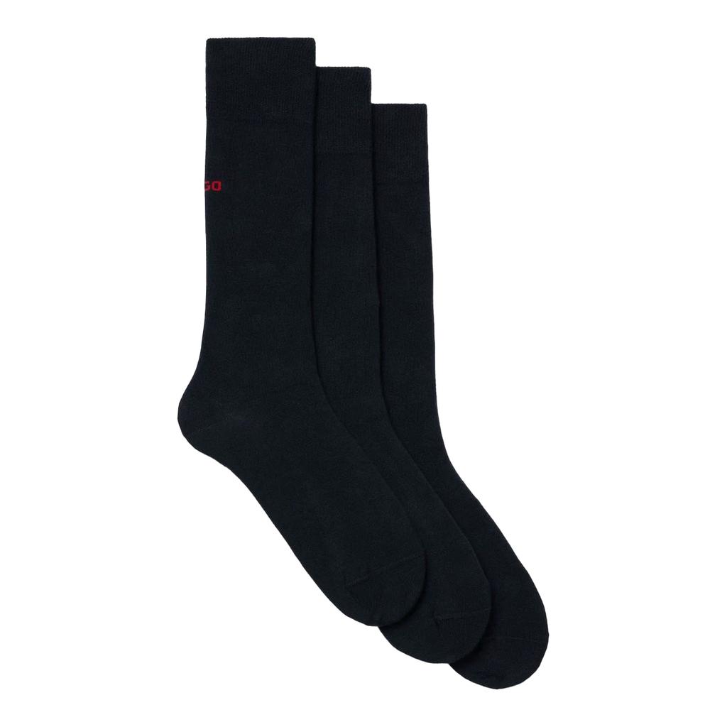 Hugo Mens Logo Socks (Pack of 3)