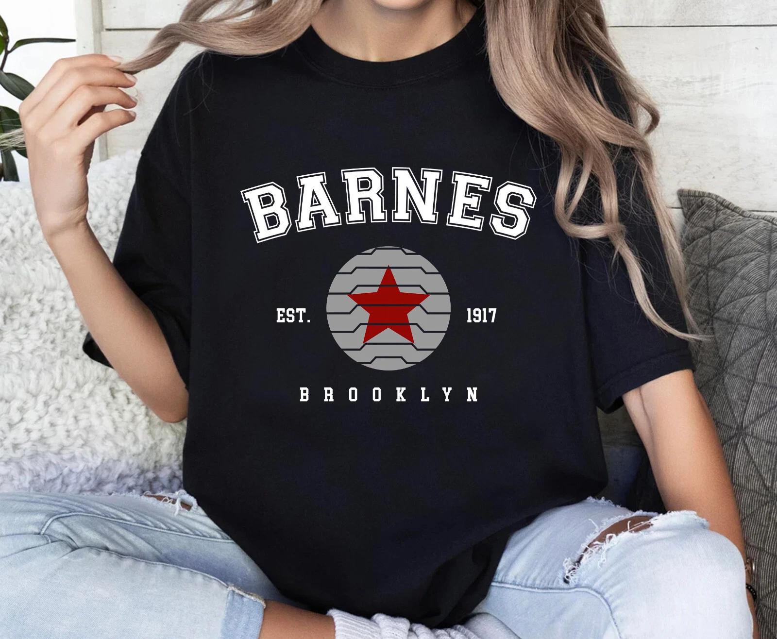 Баки Барнс 1917 Зимний Солдат Ключевые Слова Унисекс Взрослый Детский Футболка 32011109 2XL