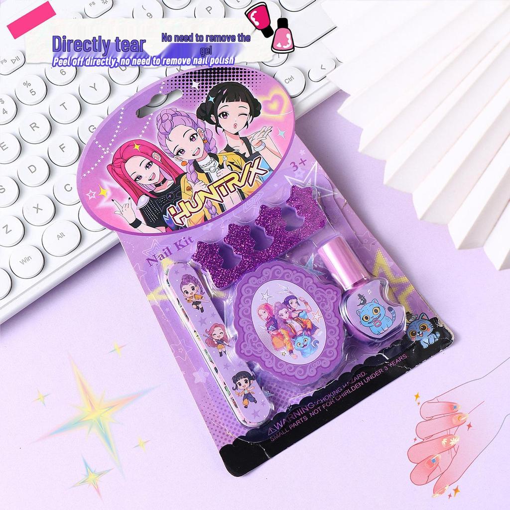The Witcher KPOP Cartoon Nail Stickers for Girls (Ages 3-8) - Manicure Stickers & Children's Gift Set