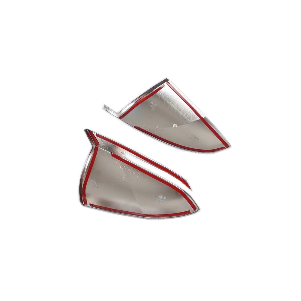 Carbon Chrome Trim For Tucson NX4 N Line -2023 Car Side Mirror Rear View Mirror Sticker Cover Protector Garnish