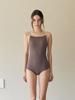 MADIN Matilda One-Piece Swimsuit_Powdery Brown