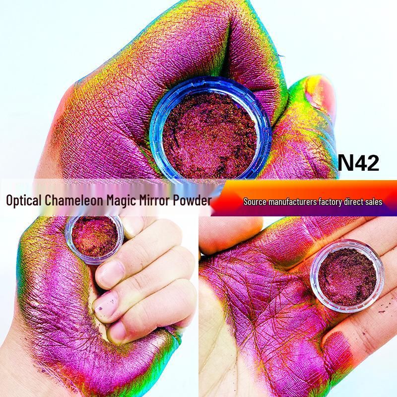 Chameleon Highlighter & Nail Art Magic Mirror Powder