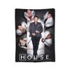 House MD Dr Gregory House Fashion Blanket Multi-size Soft and Lightweight  Throw Fashion Blankets for Couch Sofa and Bed