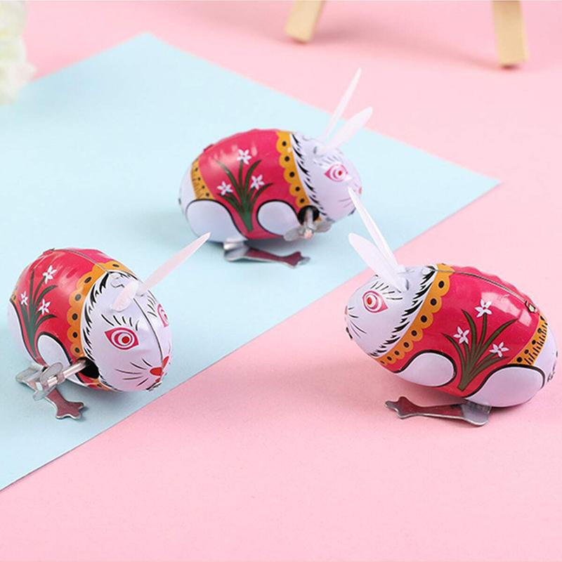 Zabawki na nakręcanie Żaba Królik Mysz Kogut Symulacja Piękny Kolor Zabawki Puzzle dla Dzieci Prezenty na Imprezę Nagrody na Spotkania Konkursowe TMZ