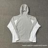 Corteiz Devil's Island Patchwork Softshell Hooded Windbreaker - Men's & Women's Trendy Mountaineering Jacket