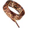Lacci da Scarpe Colorati Tie Dye Stampa Animale Effetto Seta 120cm Piatto Raso Lacci Scarpe Accessori Scarpe Per Adulti Bambini